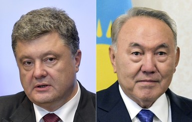 Порошенко  и Назарбаев созвонились через неделю после отставки президента Казахстана 