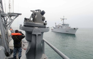 Украина и Франция провели совместные учения в Черном море