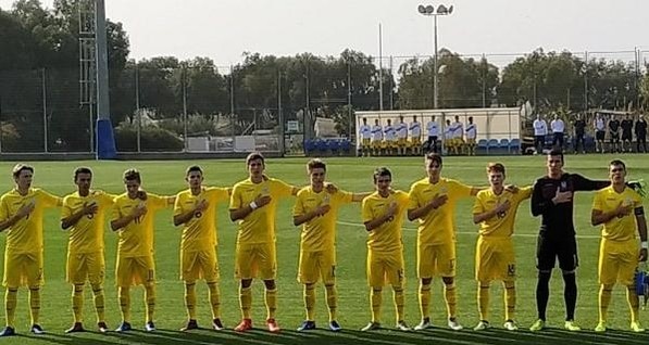 Сборная Украины U-17 проиграла Греции в элит-раунде Евро-2019