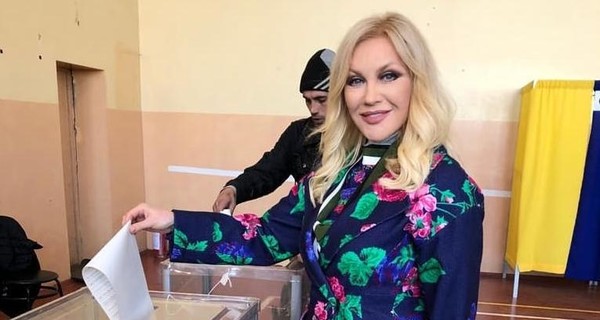 Таисия Повалий проголосовала на выборах