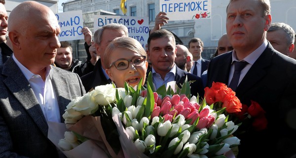 В штабе Тимошенко были желтые тюльпаны и море оптимизма