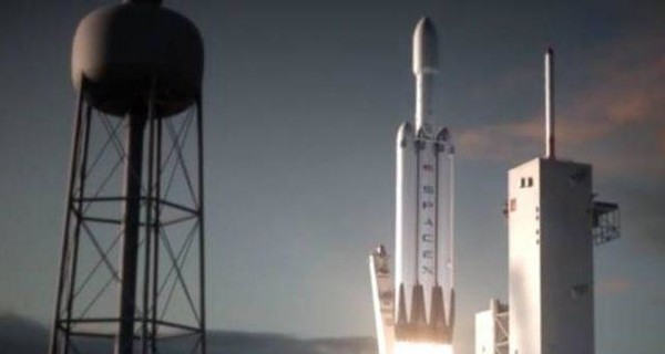 Ракета Falcon Heavy успешно вывела на орбиту первый спутник