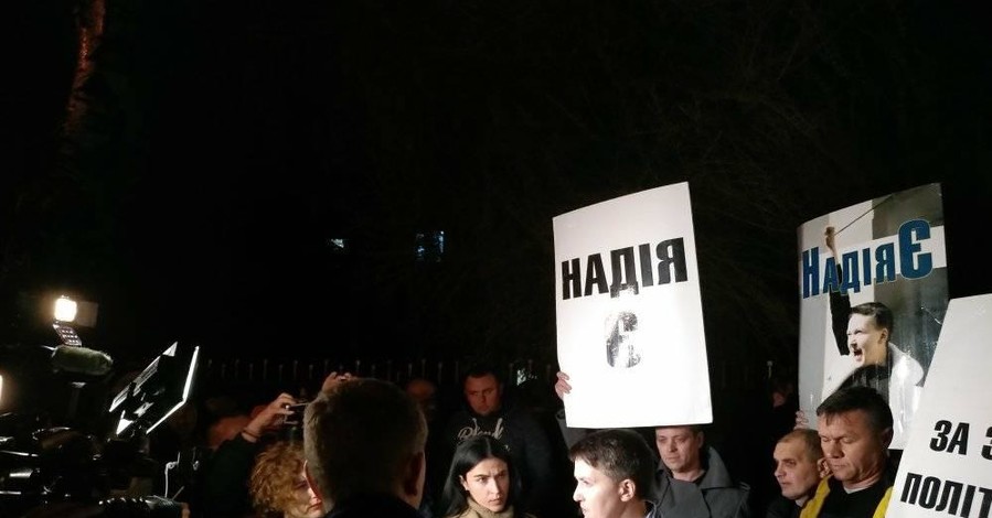 Савченко дала первое интервью на воле