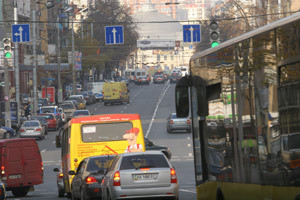 В Киеве появятся 12 улиц с односторонним движением 
