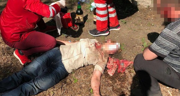 В Кривом Роге пьяный парень и девушка избивали людей нунчаками