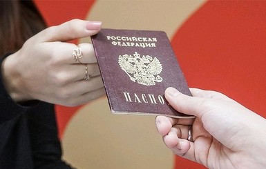 Кабмин пригрозил лишением гражданства тем, кто возьмет российские паспорта