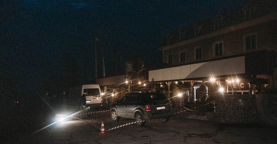 В ресторане Барышевки убили заместителя начальника отделения полиции