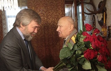 Вадим Новинский пообещал не дать забыть ветеранов Великой отечественной войны