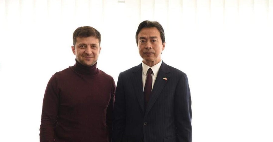 Владимир Зеленский встретился с послом Китая в Украине