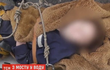 В Запорожье девушка упала с 40-метровой высоты и выжила