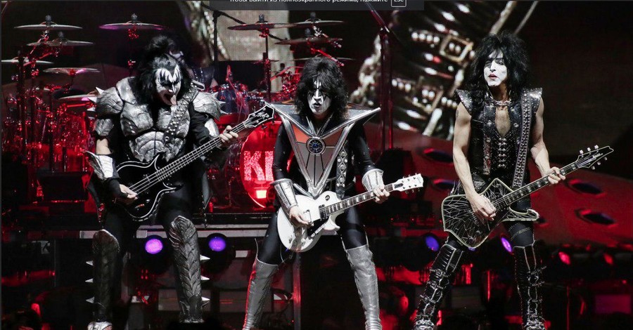 Группа Kiss в Киеве устроит взрыв и будет летать на стадионе