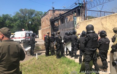 Полиция: бунт в колонии Одессы был сделан по указанию 