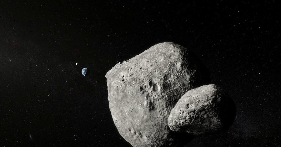 Ученые показали снимки необычного двойного астероида