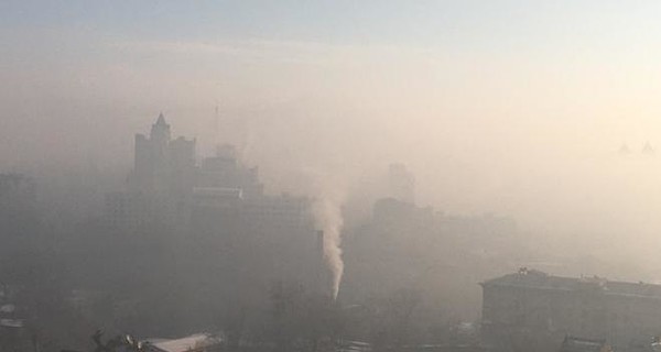 В Киеве зафиксировали загрязнение воздуха