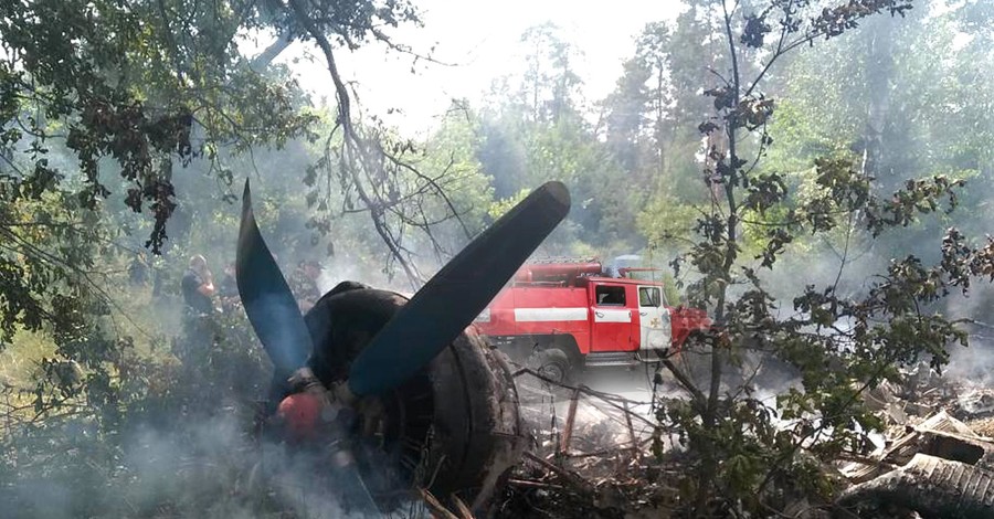 В Полтавской области разбился самолет АН-2