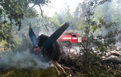 В Полтавской области разбился самолет АН-2