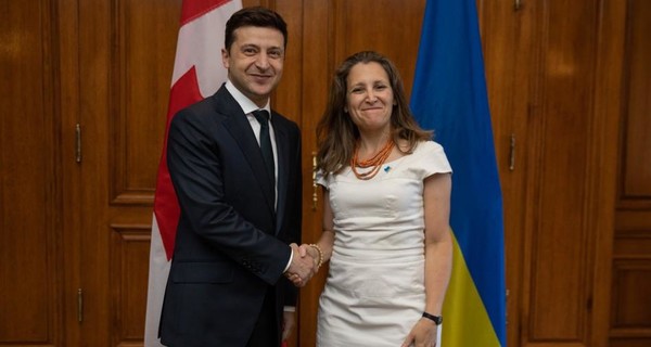 Зеленский провел первые переговоры в Канаде