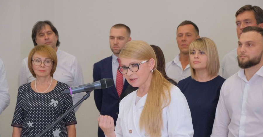 Тимошенко показала новую команду 