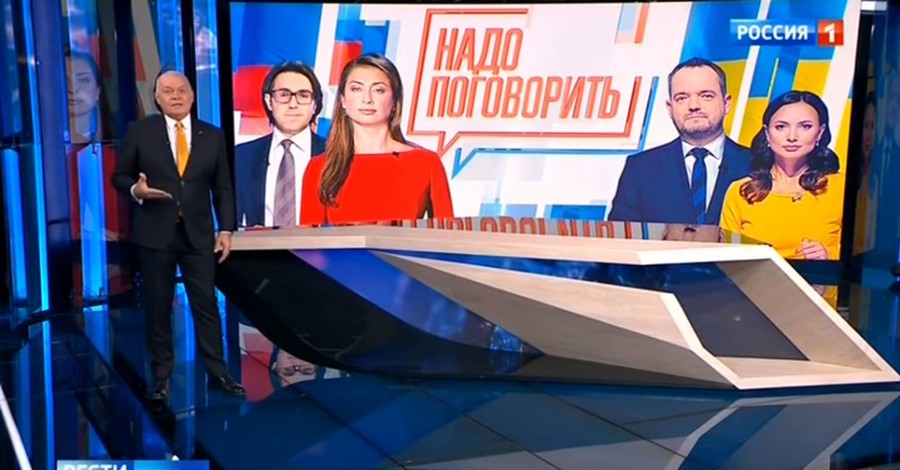 Ведущие телемоста: Малахов обратился к Зеленскому, а Голованов удивлен анонсом Киселева
