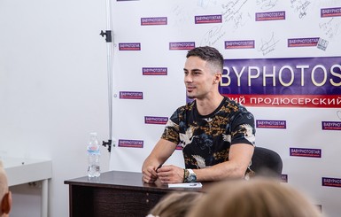 Никита Вакулюк встретился с воспитанниками детского продюсерского центра Babyphotostars