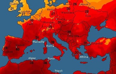 На выходных в Украине уже будет жарко
