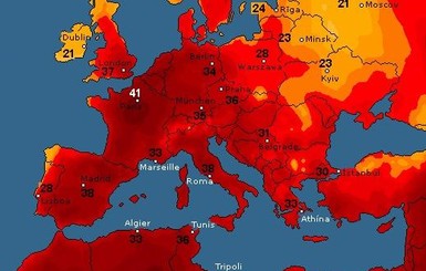 Европу накрыла новая волна жары: во Франции +41