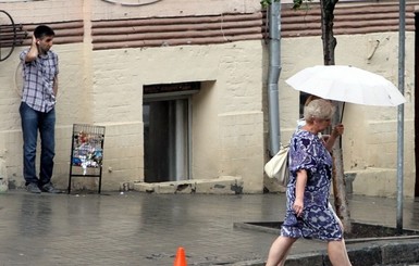 Сегодня днем, 26 июля, в Украине пройдут кратковременные дожди, грозы