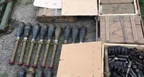 На Луганщине изъяли схрон боеприпасов