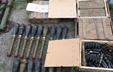 На Луганщине изъяли схрон боеприпасов