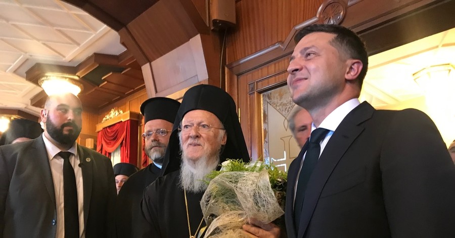 В Стамбуле Владимир Зеленский встретился с Вселенским патриархом Варфоломеем