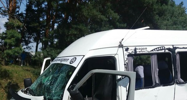 Под Житомирской областью в ДТП пострадали 24 человека