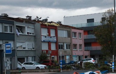 В Люксембурге в результате торнадо повреждены полторы сотни домов