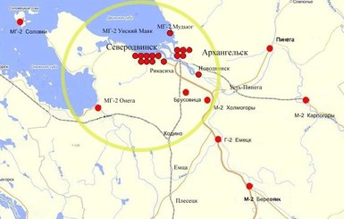 В момент взрыва под Архангельском уровень радиации зашкаливал в 16 раз