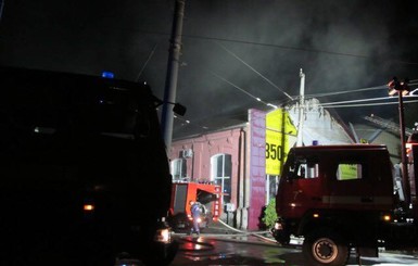 В Одессе на пожаре в отеле 
