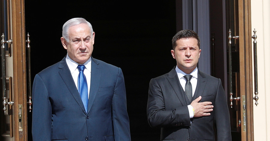 Гимны, марши и оркестр: как Зеленский встретил Нетаньяху