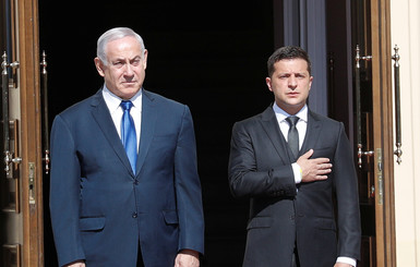 Гимны, марши и оркестр: как Зеленский встретил Нетаньяху