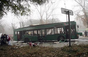 В Москве взорвался автобус с пассажирами 
