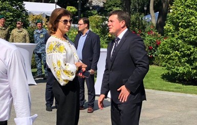 Марина Порошенко пришла на прием к Зеленским, но проигнорировала дресс-код
