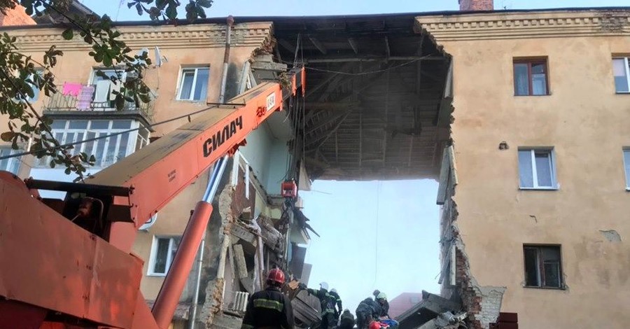 Обвал дома в Дрогобыче мог произойти вовсе не из-за взрыва газа
