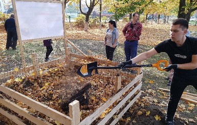 Комиксами, тренингами, премиями за доносы: в селе на Днепропетровщине искоренили традицию сжигать листья