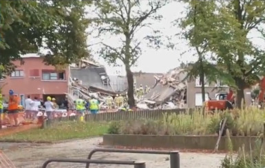 В Бельгии взрыв сравнял с землей несколько домов и повредил соседние