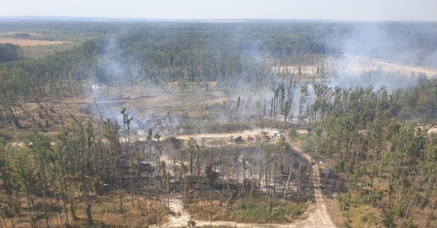 Украина в огне: пылали военные склады, а сейчас Чернобыль