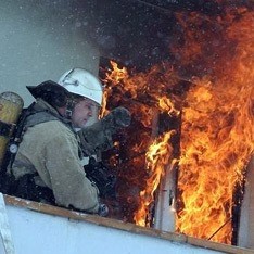 В Донецке в пожаре сгорели дети 