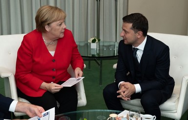 Зеленский и Меркель обсудили 