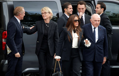 От Владимира Путина до Сальмы Хайек: кто приехал на похороны Жака Ширака