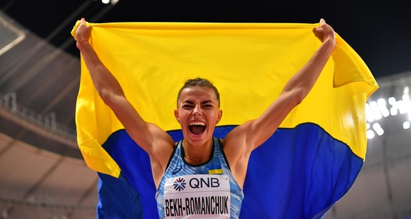 Украинка взяла медаль на чемпионате мира по прыжкам в длину