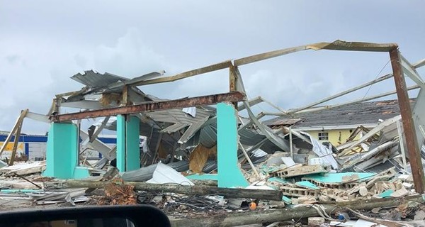 На Багамах после урагана 