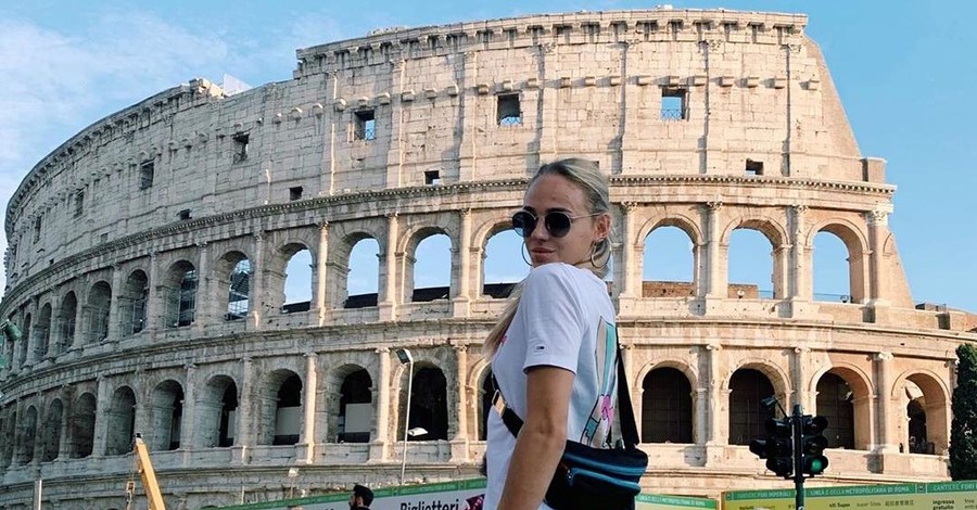 Итальянские каникулы: Дарья Белодед гуляет в Риме