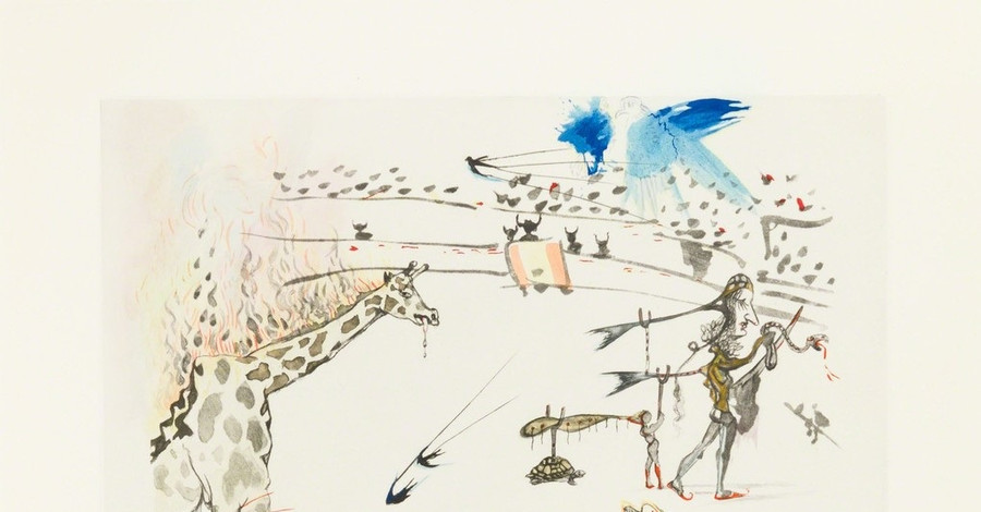 Кража за 32 секунды: из галереи в Сан-Франциско похитили гравюру Сальвадора Дали