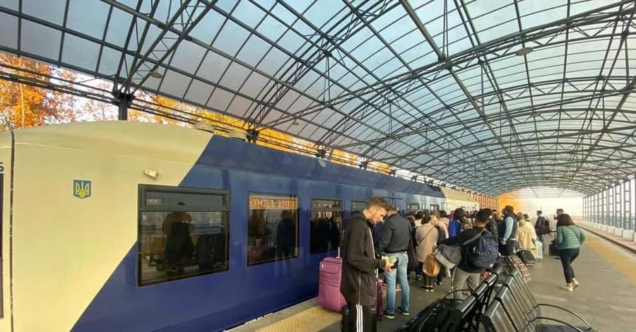 Новый поезд из Киев в 